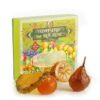 Geschenkbox mit ganzem kandiertem Obst 360g