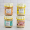 4er Set Brotaufstriche aus der Bretagne (Lachs, Thunfisch, Sardinen und Jakobsmuscheln) 4 x 80g