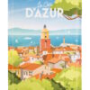 Geschirrtuch Côte d'Azur von Coucke