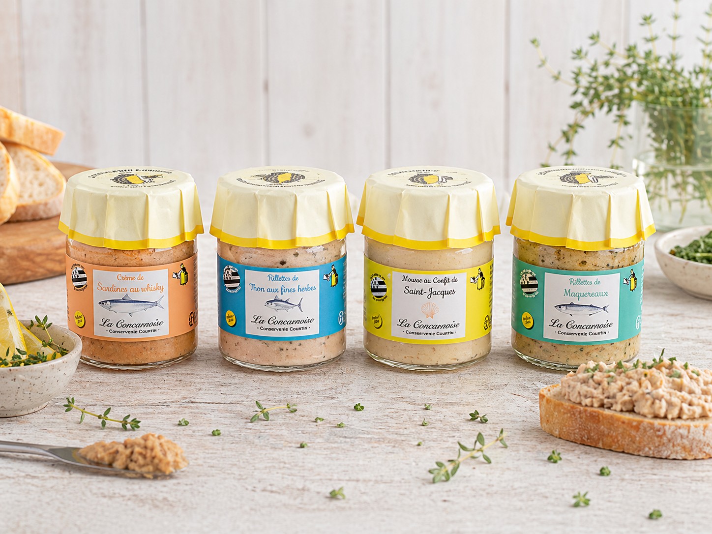 Fisch Brotaufstrich Bretagne Set Angebot