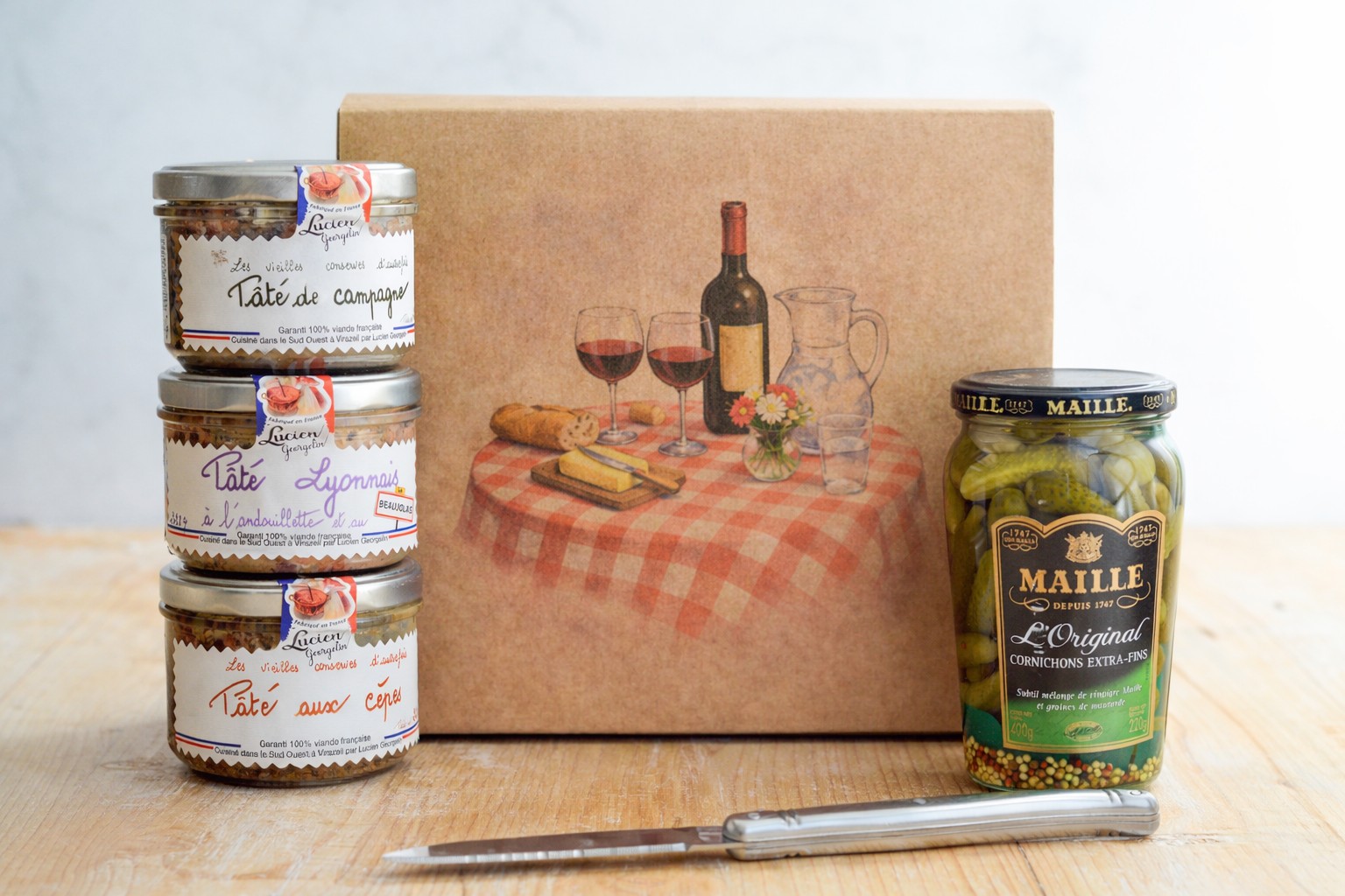 Geschenkbox Apero Abendessen Aperitif