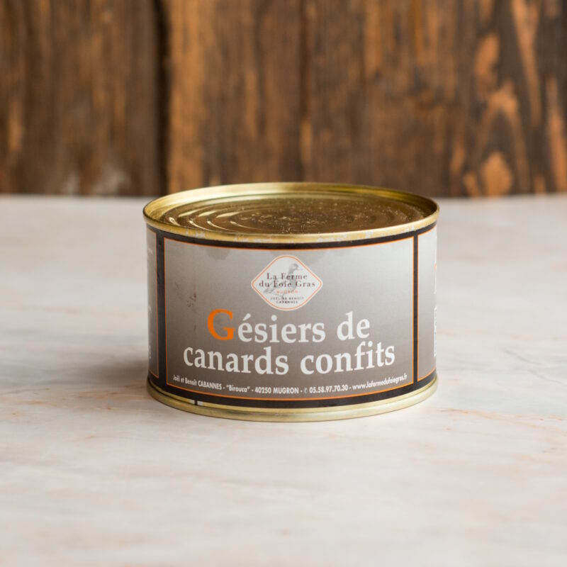 Entenmägen Confit - Confit de Gésiers de Canard 400g