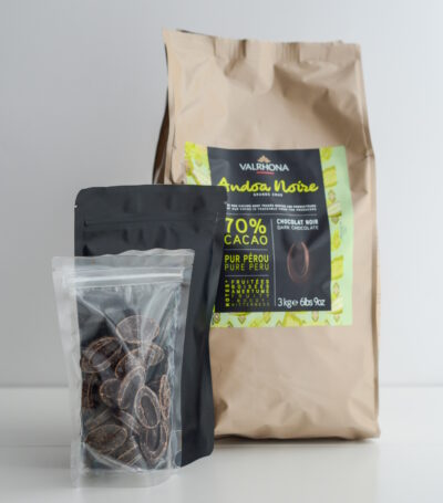 Kuvertüre Valrhona Andoa Noire 70 % aus Peru