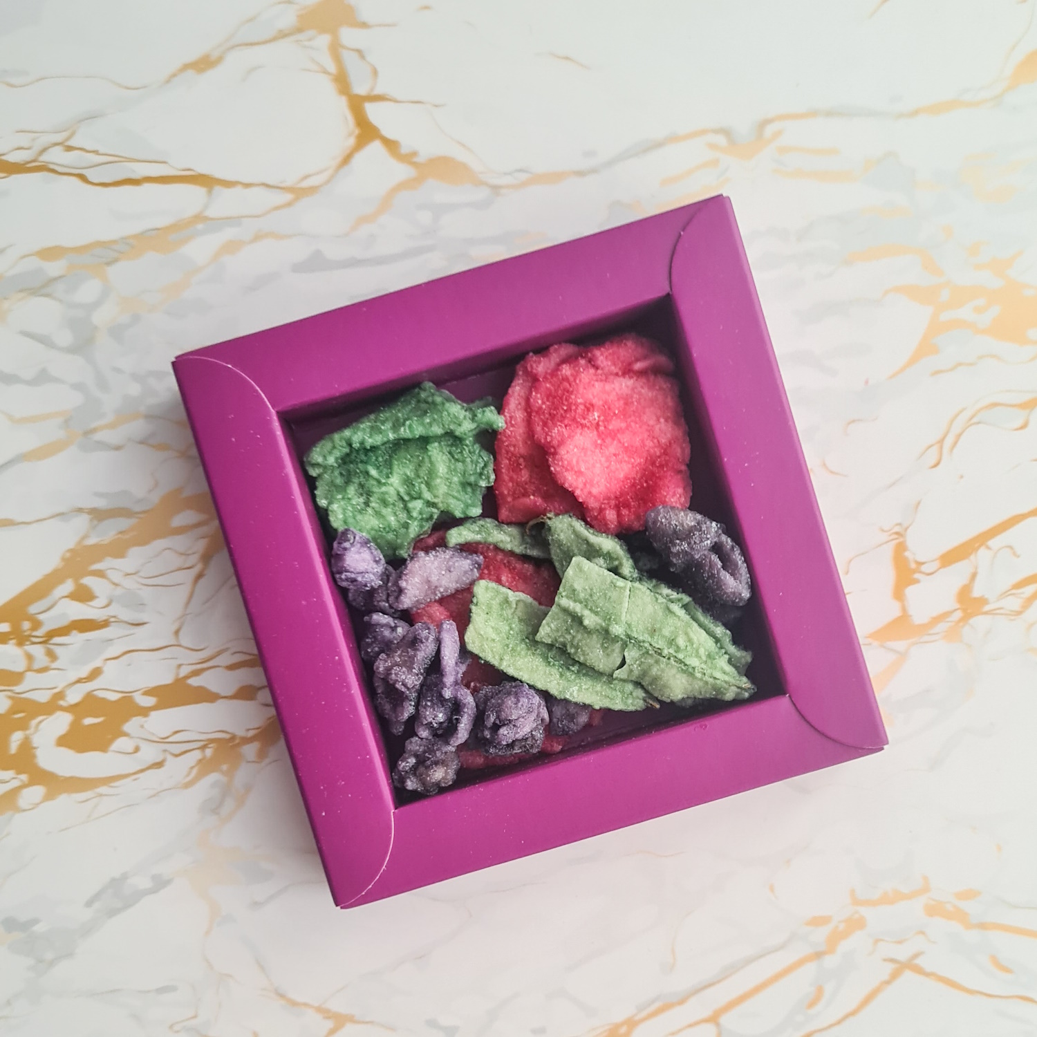 Geschenkbox Kandierte Blumen Aus Der Provence