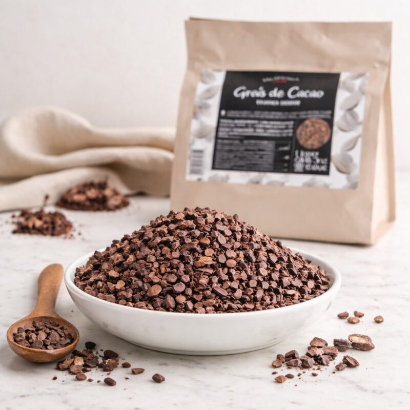 Kakaonibs Geroestete Gehackte Kakabohnen Aus Ghana Valrhona