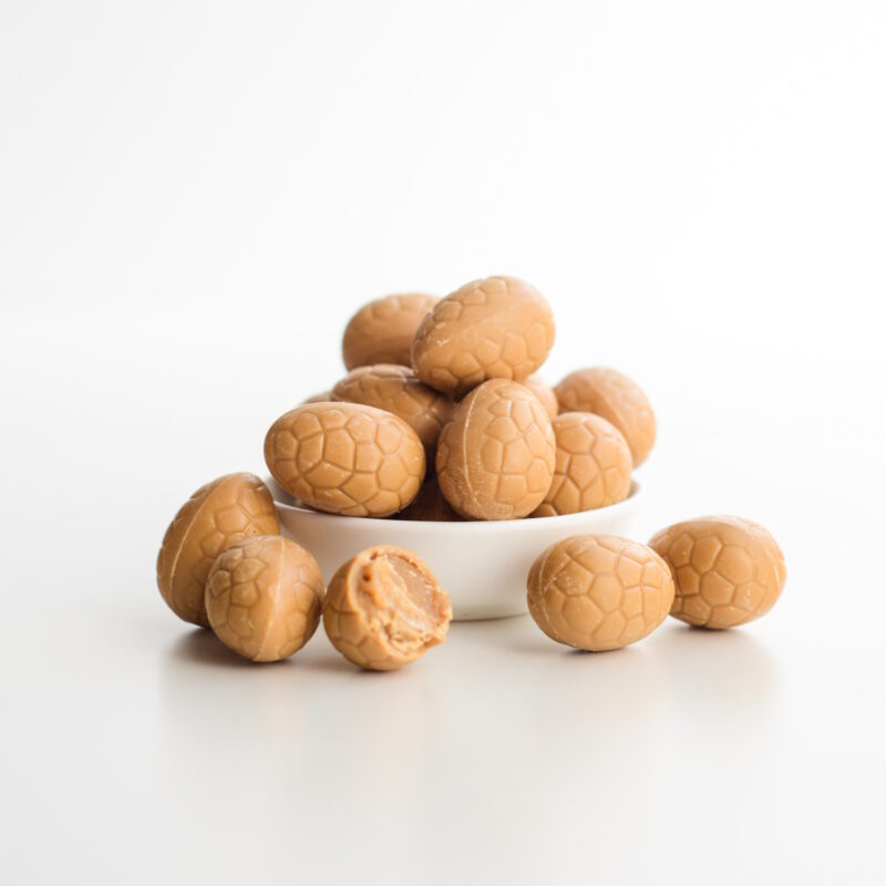 Gefüllte Ostereier von Valrhona - Dulcey 100g 3/3