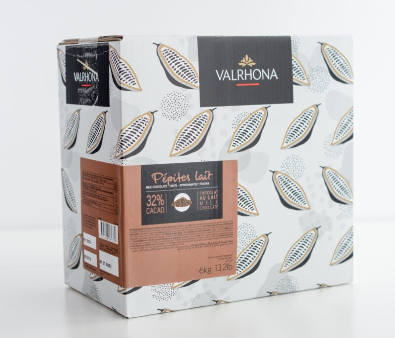 Produktbild 2 Tropfen aus Milch Schokolade (Pépites de chocolat au lait) von Valrhona