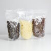 3er Set Tropfen aus weißer- Milch und Zartbitter Schokolade von Valrhona 3 x 250g