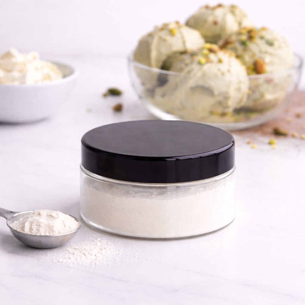 Guarkernmehl Geheimzutaten Eis Sorbet Hilfe