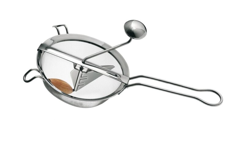 Passiermuehle fuer beeren 18 cm aus edelstahl