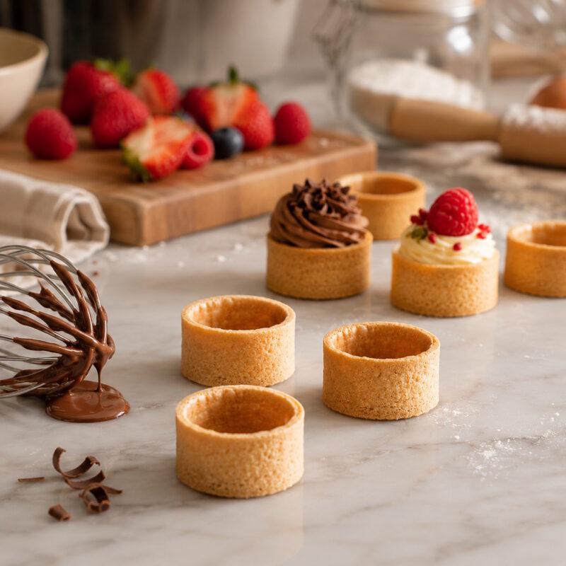 Tartelette fertig gebacken vanille vegan