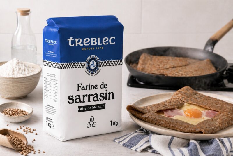 Buchweizenmehl trebelc bretagne sarrasin 1kg