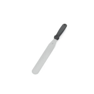 Konditorpalette aus Edelstahl gerade 38 cm