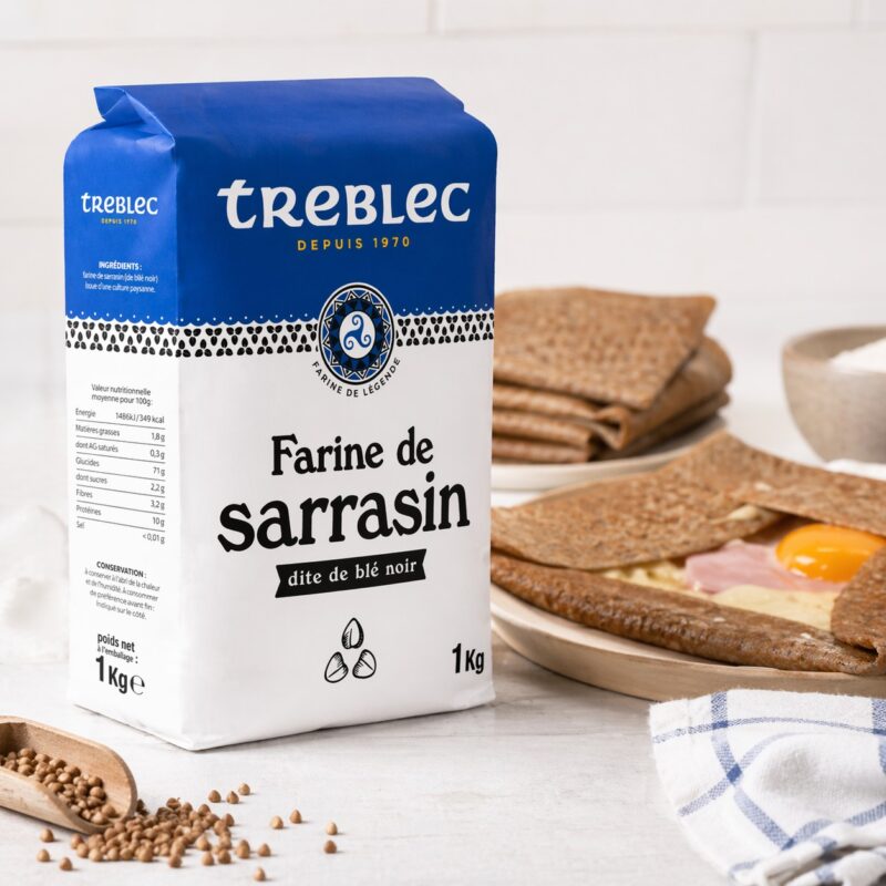 Treblec Buchweizenmehl Farine De Sarrasin