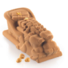 Silikonform "Bûche de Noel" North Pole - Weihnachtsschlitten