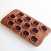 Schädel Schokoladen- und Pralinenform CHOCO Amleto von Silikomart 4/4