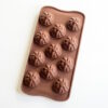 Kürbis Schokoladen- und Pralinenform CHOCO Delica von Silikomart 2/5