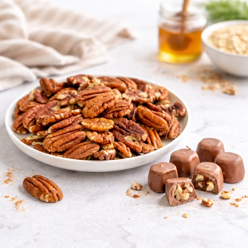 Pekannuesse Aromatisch Und Knackig Ideal Fuer Pralinen Pecan Pie Eis Patisserie