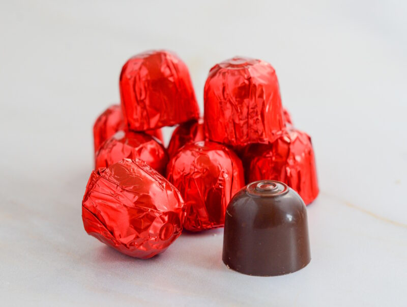 Pralinen Mit Kirsch Und Kirschbrand Valrhona