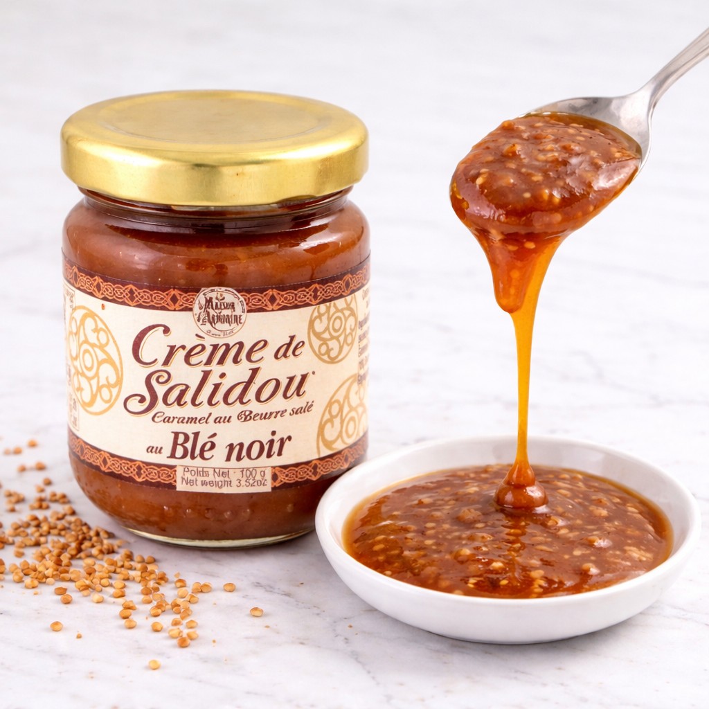 Salzbutter Karamellcreme Creme De Salidou Mit Buchweizen