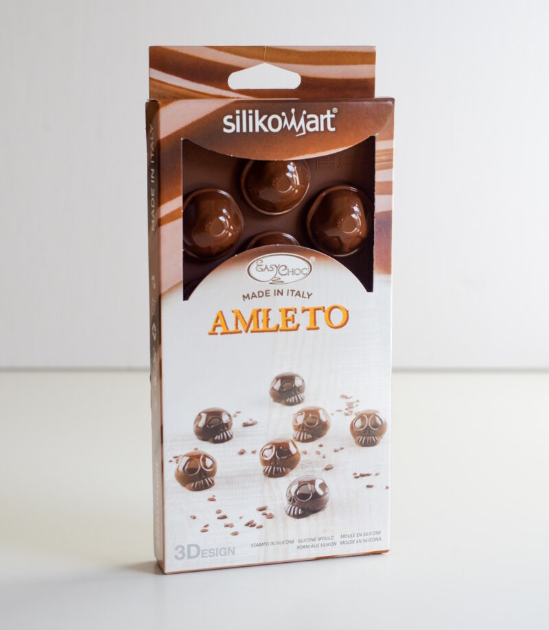 Schädel Schokoladen- und Pralinenform CHOCO Amleto jetzt online kaufen