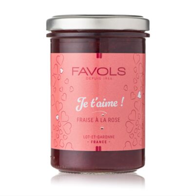 Je t aime Fruchtaufstrich (Erdbeer-Rosen) 250g