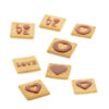 Ausstech- und Backform "Love" von Silikomart 6/12