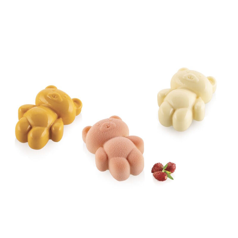 Mini teddy baer backform 5cm