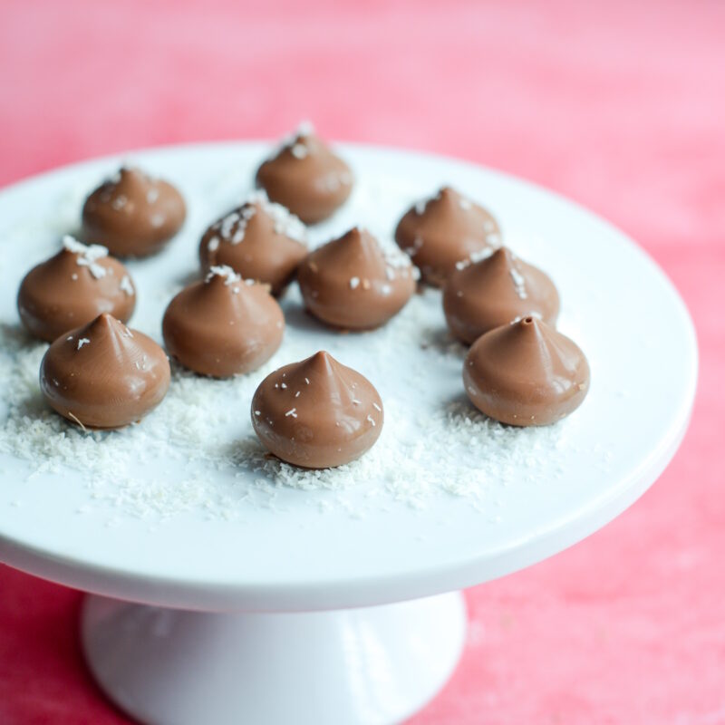 Pralinen Form Kiss