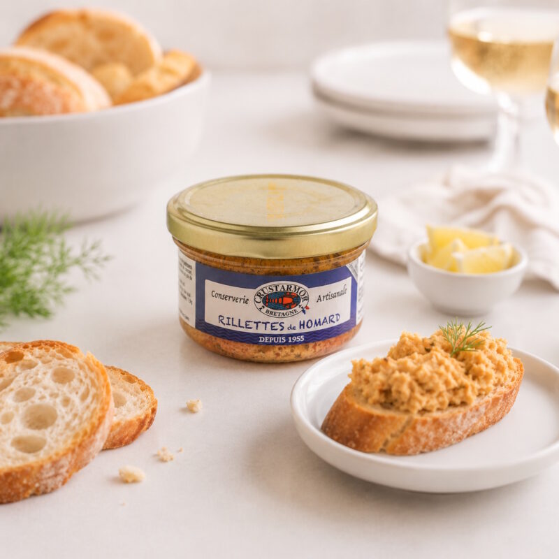 Rillettes mit hummer bretagne original