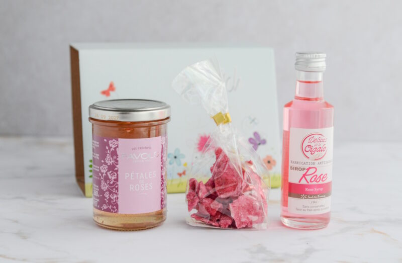 Präsentbox "La vie en rose" Geschenkkorb 4/9