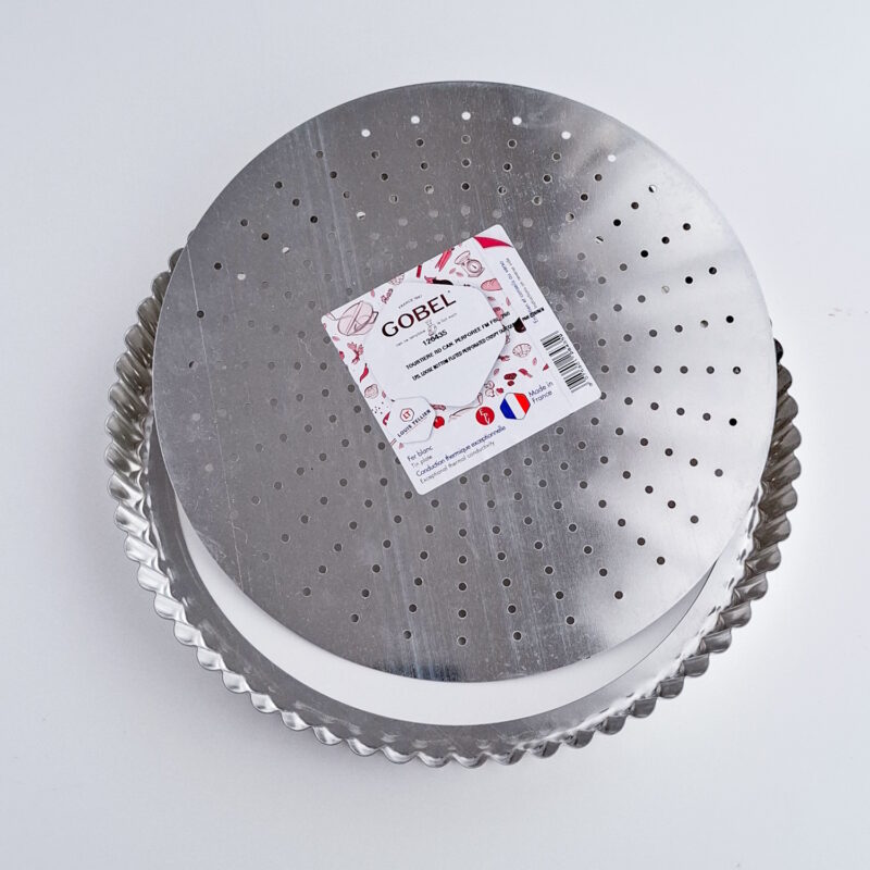 Tarteform Quicheform Mit Perforierte Hebeboden Aus Weissblech 26cm Gobel 800x800