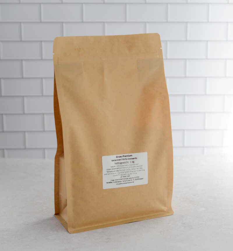 Croissant Mehl T55 "Farine de gruau Premium" 1kg aus Frankreich 6/8