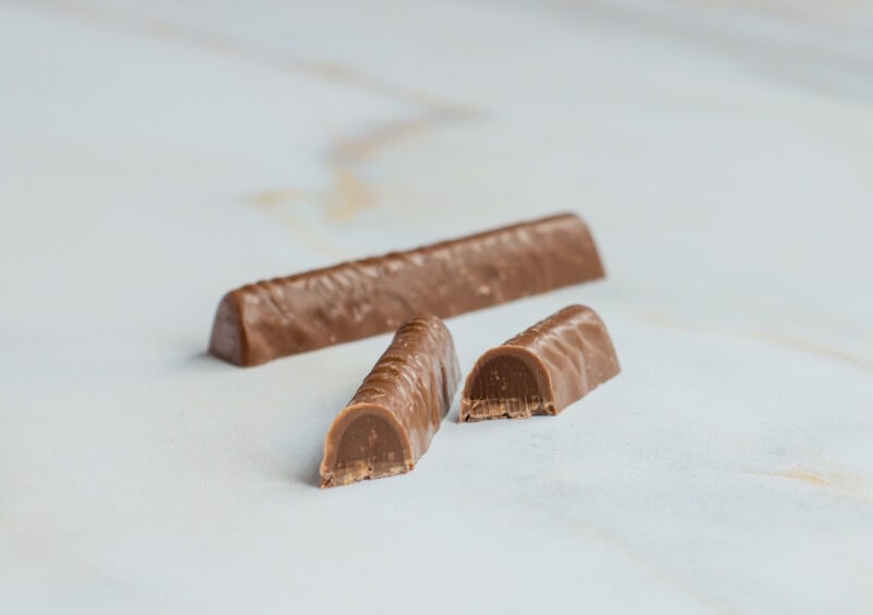 Schokoladenstäbe "Nuss-Nougat" Milchschokolade für Pains au Chocolat und Croissants 10 Stück - 105g 2/4