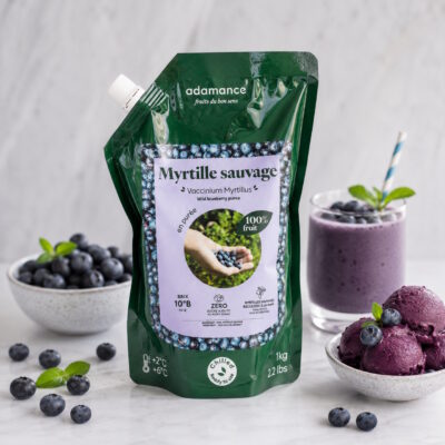 Blaubeerpüree - Wildheidelbeeren 100% - 1kg