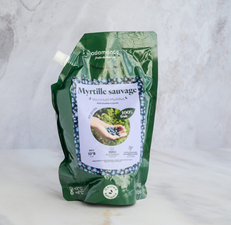 Blaubeerpüree - Wildheidelbeeren 100% - 1kg