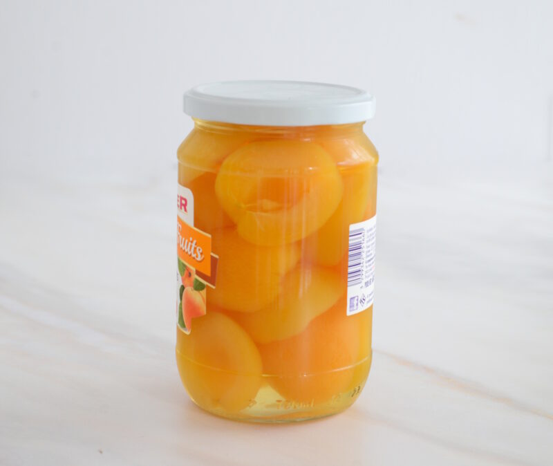 Aprikosen entsteint in Sirup 2/2