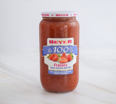 Erdbeerpüree aus Lothringen