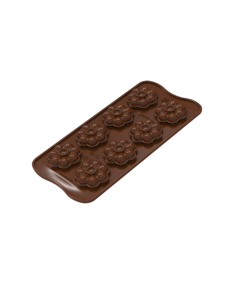 Schokoladen- und Pralinenform Choco Flower von Silikomart 2/3