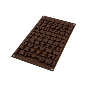 Schokoladenform Choco ABC von Silikomart
