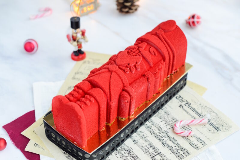 Silikonbackform Nussknacker von Silikomart 3/7