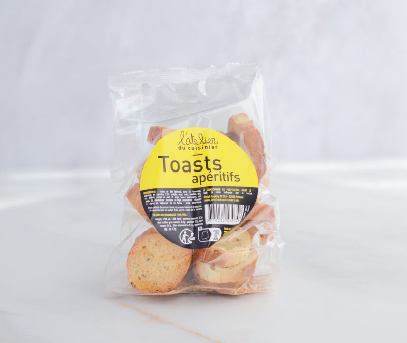 Toasts für den Aperitif