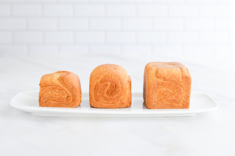 Cube-Croissant-Backform für New-York-Roll von Silikomart 9/10
