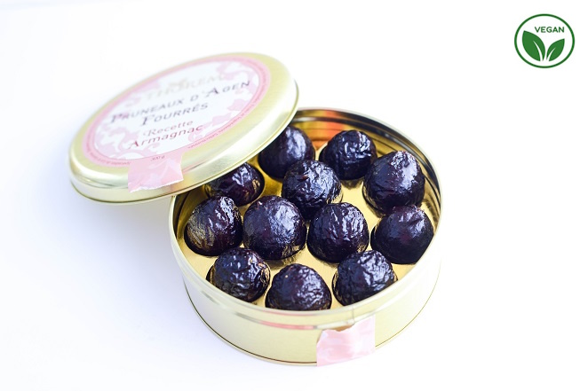 Gefuellte Pflaumen Mit Armagnac Vegan