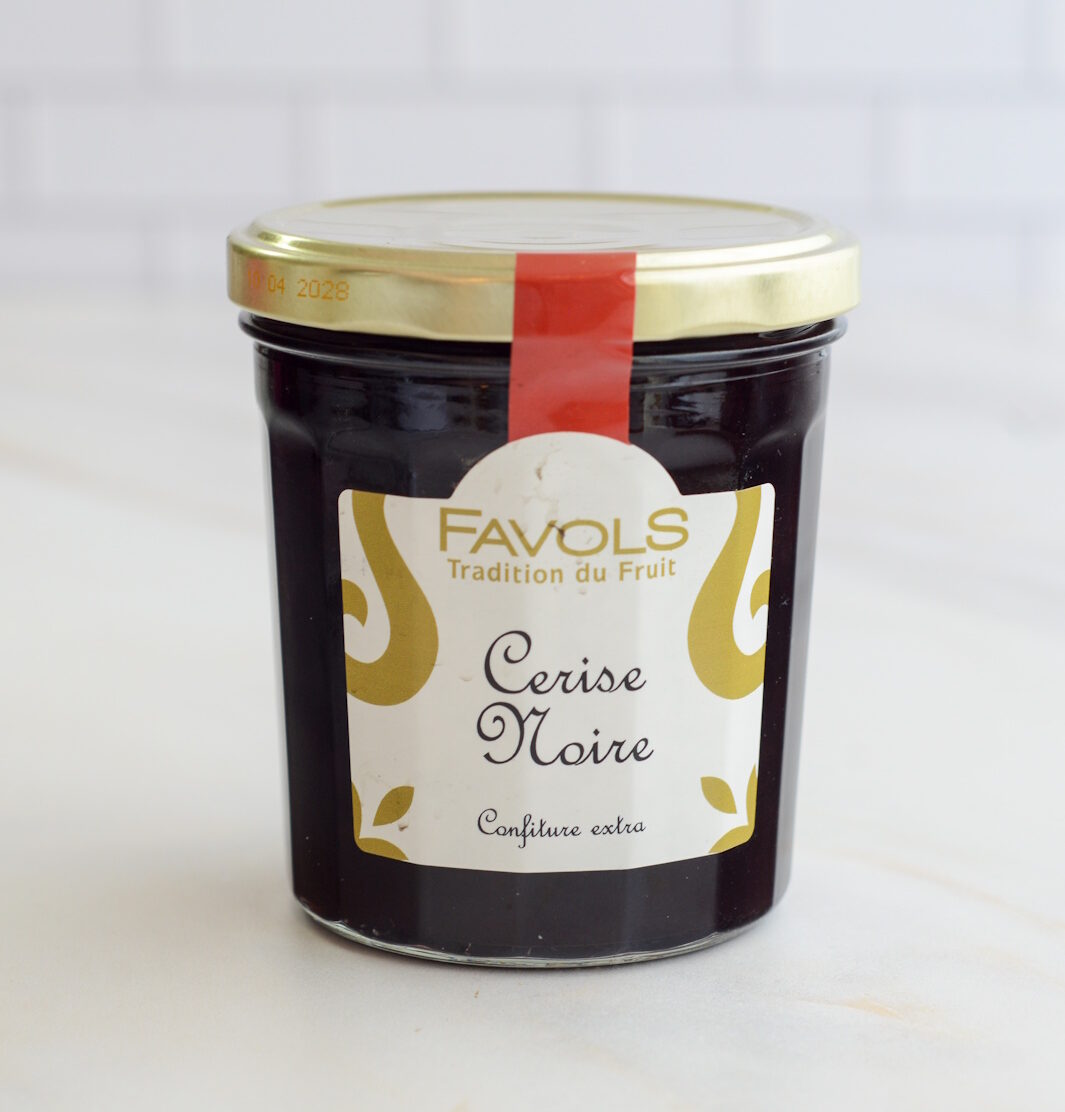 Schwarzkirschkonfitüre aus Frankreich 375 g