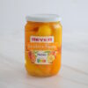 Pfirsiche entsteint in Sirup