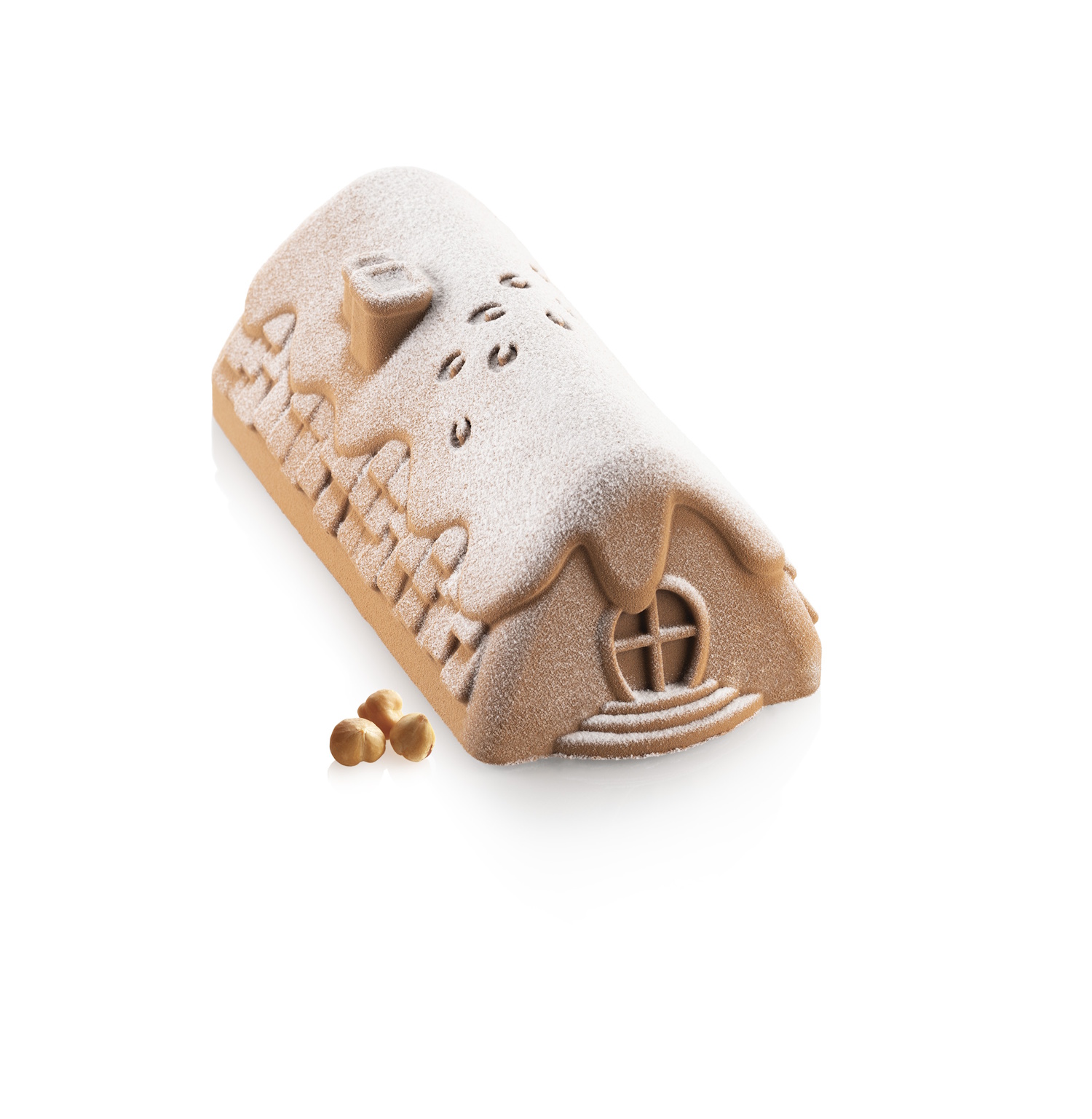 Silikonbackform Winter Cottage von Silikomart