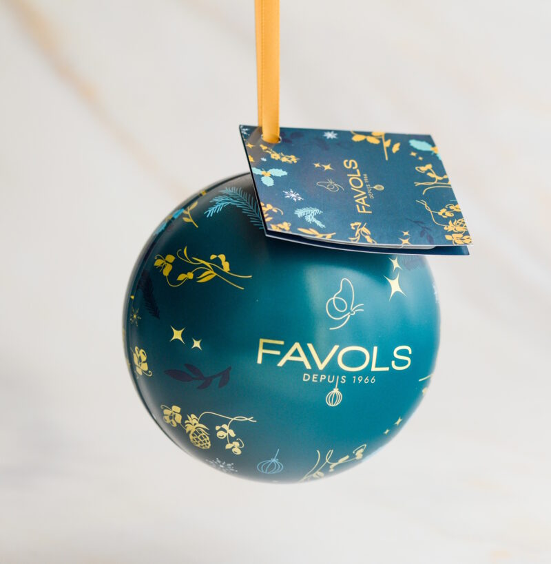 Weihnachtskugel mit Weihnachtsleckerei 42g 4/4
