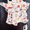 Fève-Set Frankreichkarte – 14 Regionen als Porzellanfiguren für Galette des Rois 2/6