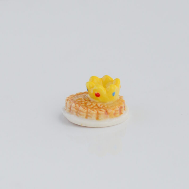 Galette des Rois Zubehör "Parisserie" 1 Porzellanfigur (Fève) + 1 Krone 5/13